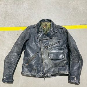 Rare 1950s Sears Roebuck Leather Jacket size Large